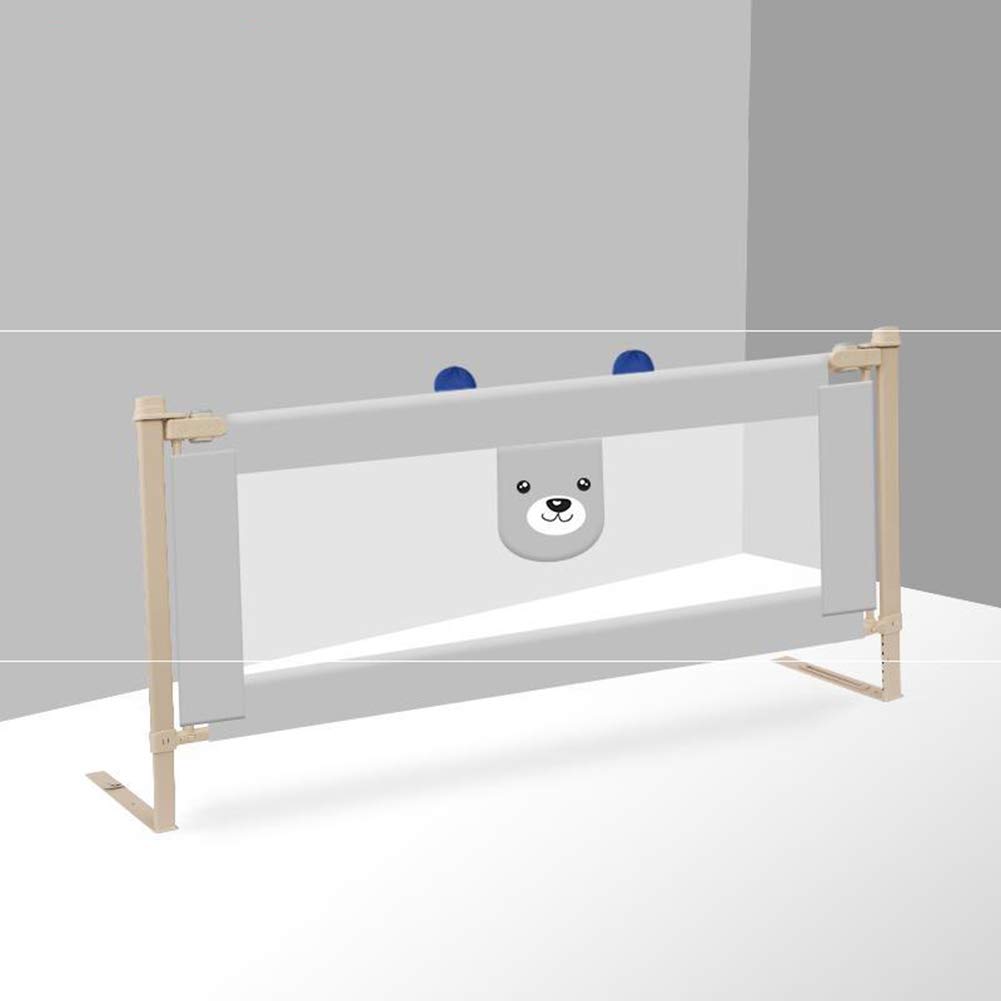 Sponde per Letto, sponda di Sicurezza per Letto, Protegge, Sollevamento Verticale con Doppia Chiusura, Realizzata in Rete, Design con Contenitore, Materasso Matrimoniale Queen e King Size, 7