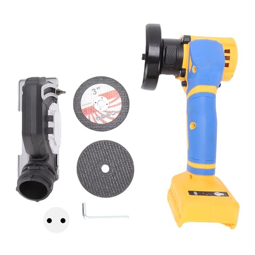 NOENNULL Mini Sierra Circular, Herramienta de Corte Inalámbrica de Sierra Circular Pequeña Inalámbrica de 3 Pulgadas, 19000 RPM, Cubierta Antipolvo Extraíble, para Reparación del Hogar, (Enchufe