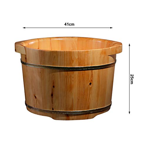 Masajeador de pies spa cubo de madera sólida Katzowen miniatura 2