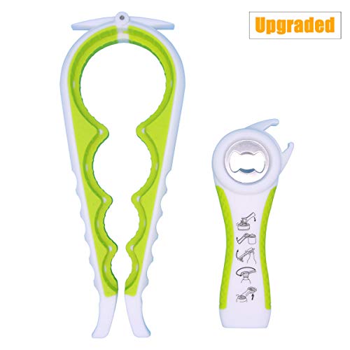 bottle opener for arthritic hands jar opener for seniors with arthritis(White)