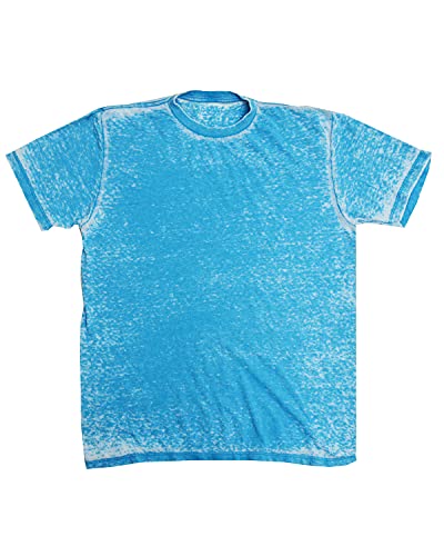 Tie-Dye Adult Acid Wash T-Shirt M SKY