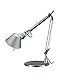 Artemide- Tolomeo Tavolo Micro Tischlampe. Hochwertige Tischleuchte aus poliertem Aluminium mit Tischfuß ø17cm. Made in Italy