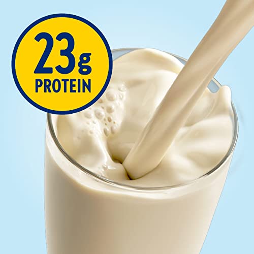 Glucerna Hunger Smart Meal Size Shake, Diabetic Meal Replacement, Blood Sugar Management, 23G Protein, 250 Calories, Homemade Vanilla, 16-Fl-Oz Carton, 12 Count #TOP3