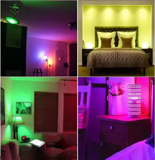 Image of Multicolor Remote Controlled LED bulb with Bluetooth Speaker