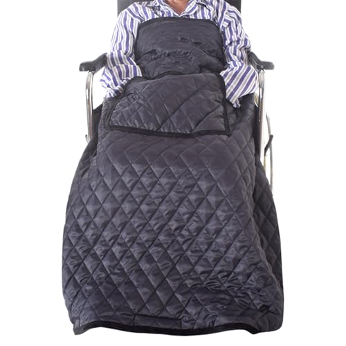 車椅子用ブランケット 介護用 洗える あったか ひざ掛けランケット 着る毛布 防寒ポケット付き ウエストストラップと脚固定タブ付き 滑り止め機能 静電気防止 吸湿発熱 通年使用 部屋 オフイス 車内 介護ケア