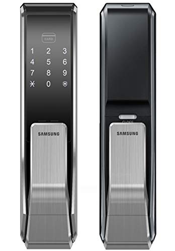 Samsung Digital Door Lock SHS-P717LBK/EN Push Pull Two Way Latch Mortise English Version (Morise - AML320)