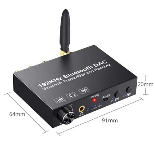 Convertidor de audio óptico a RCA con Bluetooth para conectar la televisión a altavoces 7