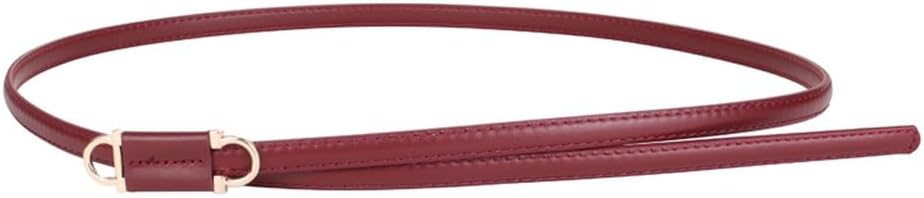 Small Belt Decoration Suit Coat With Dress Shirt Sweater Waist Tied Cowhide Belt For Women
