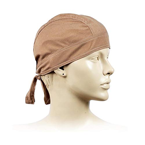 BISMAADH Doo Rags Skull Cap Beanie Dew Chemo Cap Sweat Wicking Helmet Liner- for Men and Women Motorcycle Cycling