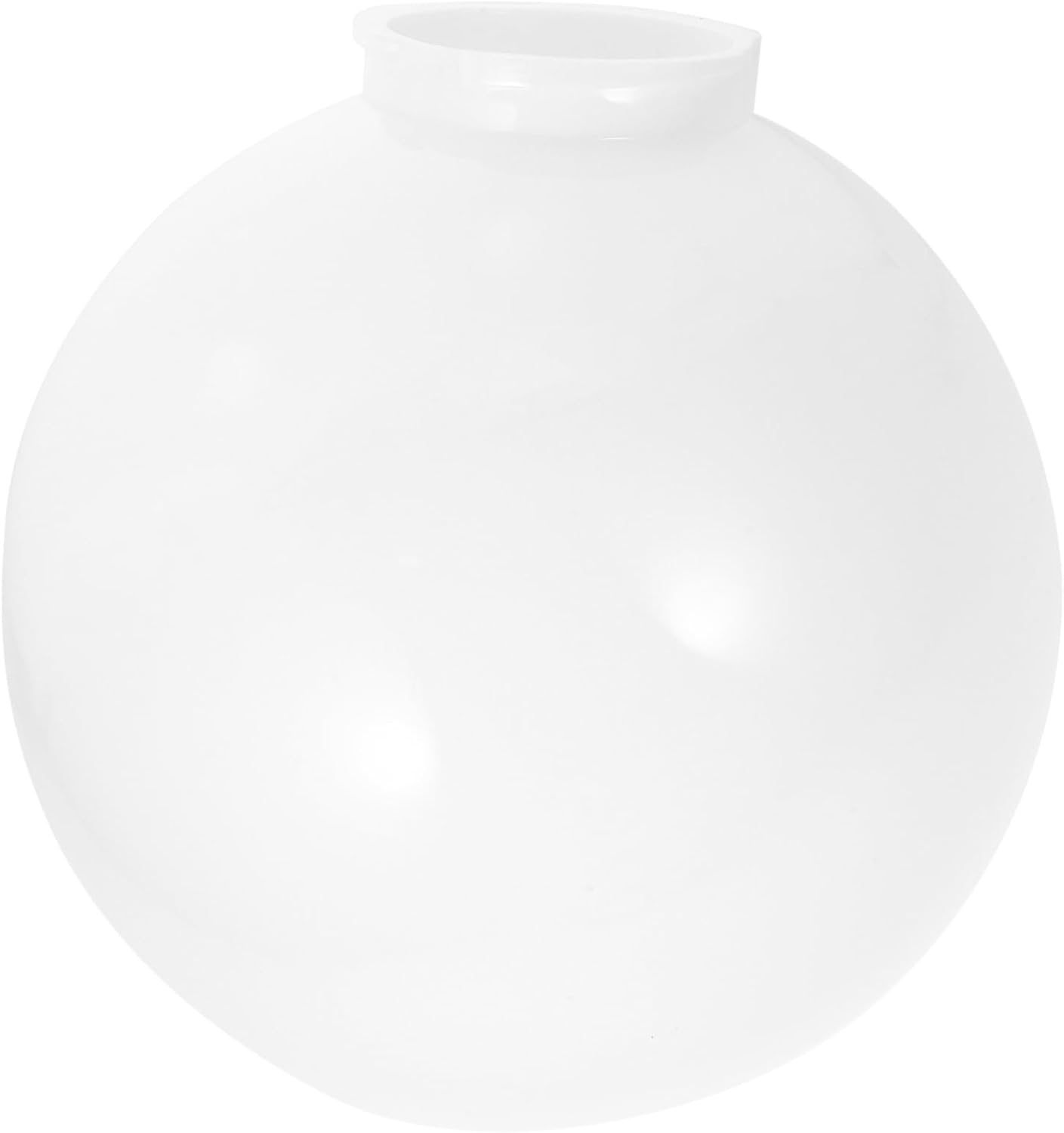 Acrylic Milk White Globe Lampshade Outdoor Lamp Cover with Light Diffuser for Table Floor Pendant Wall Lamps Handmade Decorative Accessory