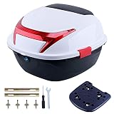 Universal topcase Motorrad,Topcase Motorradkoffer,für Helm Top Case Universal,Helmkoffer Für Roller,Motorrad,Motorradkoffer Gepäck