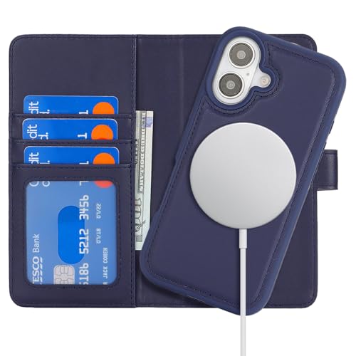 g iPhone 16 Plus P[X Magsafe Ή iPhone 16Plus P[X 蒠^ }OZ[t ϏՌ y2in1z J[h[ CX[dΉ tFCNU[i6.7C`Ήj -u[