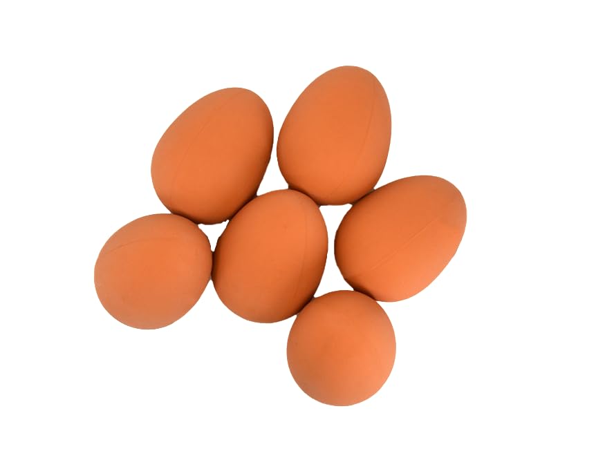 Storm&Lighthouse 6x Bouncy Eggs Rubber Balls Fake Eggs Prank Joke Toy Gag Gift, Standard - Image 2