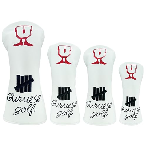 Housses de club de golf étanches lot de 4 protections pour bois de conducteur