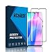 Produktbild KONEE Panzerglas Schutzfolie Kompatibel mit Xiaomi Mi Note 10 Lite, 9H-Härte, 3D Full Coverage, Anti-Kratzer, HD Klar Panzerglasfolie für Xiaomi Mi Note 10 Lite