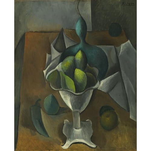 Impression giclée d'art Pablo Picasso Plat de fruits haute définition