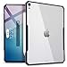 TineeOwl iPad Pro 12.9-inch (2018 Release, 3rd Generation) Ultra-Slim Clear Case, Supports Apple Pencil Wireless Charging [Absorbs Shock] Flexible TPU, Lightweight by (Navy Blue)