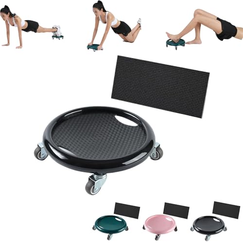 Ab Roller Wheel with Knee Pads for Core Training