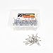 Conquest #7 x 1-5/8” Type 316 Stainless Steel Marine Grade Trim Head Deck Screws (Pack of 350) for Decks, Docks, Jetties, Fences, Walkways, or Marine Applications