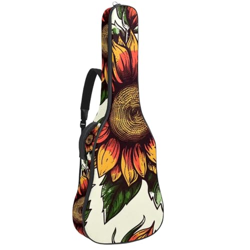 Housse guitare acoustique contre la pluie avec double sangle réglable
