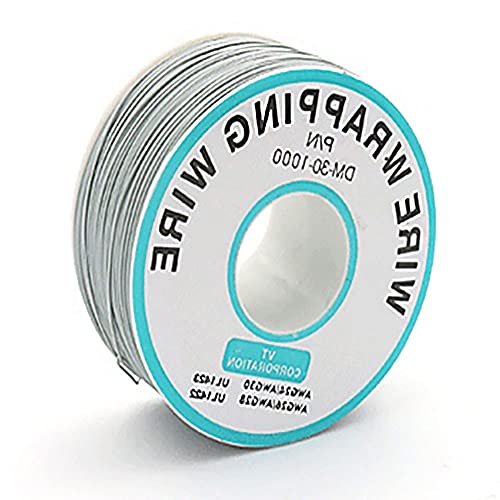 Grigio 30AWG 0.25mm Filo Solido Colorato Filo