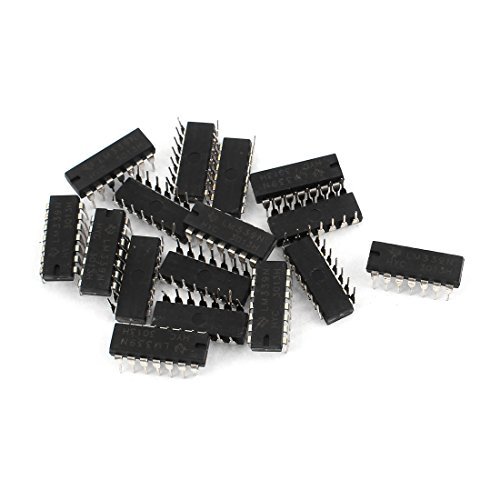 DealMux 2pcs LM239N DIP-14 Quad de alimentaci�n �nica comparador diferencial Chip IC