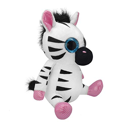 Wild Planet Orbys-Juguete de Peluche Zebra 15cm Hecho a Mano, multicolor (K7873) , color/modelo surtido