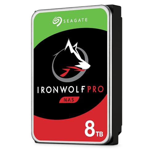 Image of Seagate IronWolf Pro 8TB 3.5-inch NAS Hard Disk Drive (ST8000NE0004)