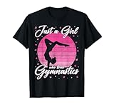 Just A Girl Who Loves Gymnastics Gymnast Women Girl T-Shirt