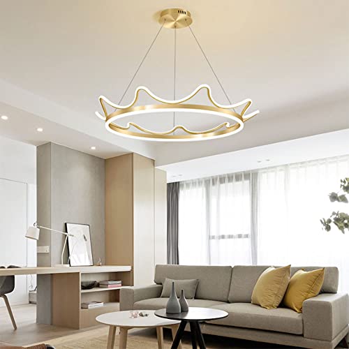Lustre simple salon salle à manger avec lampe suspendue LED - 3