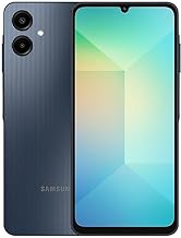 Galaxy A06 4G LTE (64GB + 4GB) Latin Version SM-A065M/DS (Tmobile Metro Mint & Global) 6.7" Dual Sim 50MP Dual Cam + (Wall 25W Dual Port Bundle) (Black SM-A065M/DS Model)