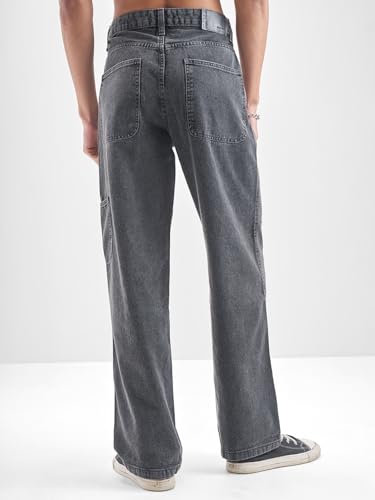Image of Highlander Men Men's Relaxed Fit Jeans | Mid-Rise | Heavy Fade | Jeans for Man