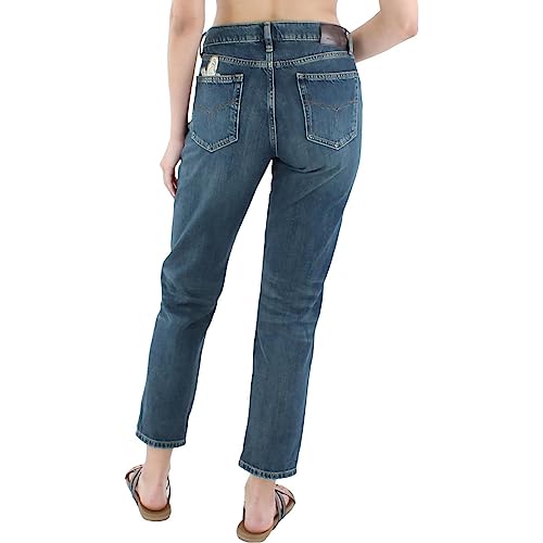 Lauren Ralph Lauren Womens Embellished Mid Rise Ankle Jeans2