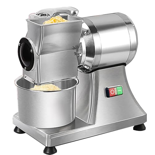 Rallador de queso eléctrico con cubeta de acero inoxidable miniatura 1