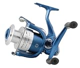 556 Shakespeare Mach 2 - Mulinello con freno anteriore 050, 556 g, colore: Blu/Argento