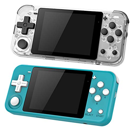 CHENGBEI POWKIDDY Q90 – Console de videogame portátil retrô com sistema duplo e 16 simuladores