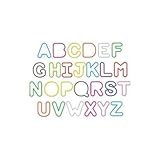Silly Bandz 36 Pack Alphabet Shapes
