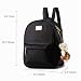 Imagen de AINUOEY Mujer Bolsos Mochila Casual Bandolera Marca Mediano Antirrobo Italianos PU Cuero 76603 1 piezas Fekete V2