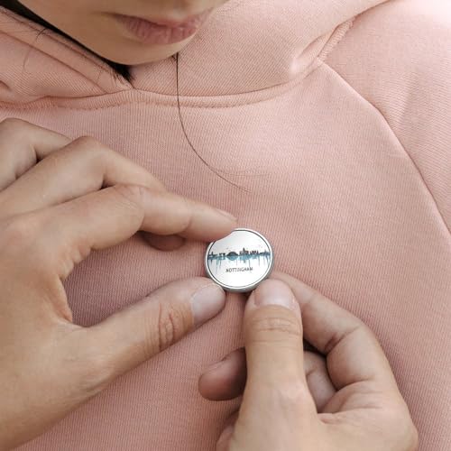 Botones del estado de la ciudad para vaqueros que decoran ropa sin dañarla 5