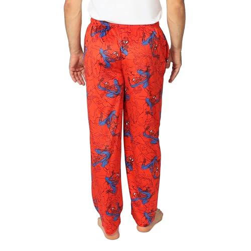 Marvel mens Pajama Pants, Lounge Bottoms With Drawstring, Ultra-soft & Comfortable3