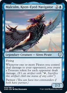Magic: The Gathering - Malcolm, Keen-Eyed Navigator - Commander Legends