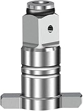 dalishopp Ferramenta de conversão de chave elétrica Multifuncional Hexagonal Interface Eixo Liga de cromo vanádio Aço Modificado Junta Magnética forte Chave elétrica prática Modificada Uso com brocas