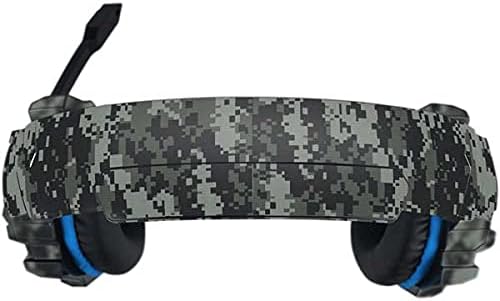 Skinit Decal Skin Compatible with BENGOO G9000 Gaming Headset - Officially Licensed NHL Seattle Kraken Camo Design