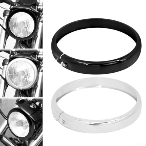 Anillo de faro de 5.75 pulgadas para personalizar y renovar Sportster y Dyna 3