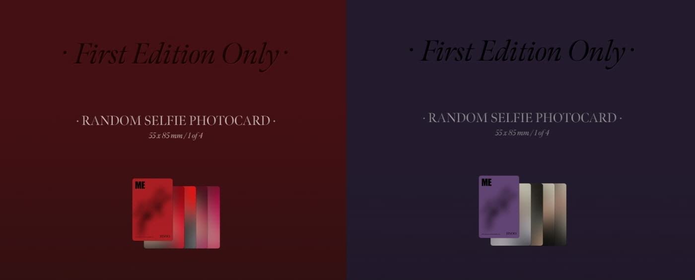Jisoo Pierwszy pojedynczy album CD + POB + fotoksiążka + fotokartka do selfie + Polaroid + papier tekstowy + zakładka + śledzenie zapieczętowane (zestaw czarny + czerwony)