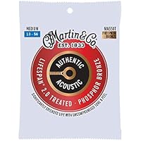 MARTIN Cuerdas para guitarra acústica, Lifespan 2.0 Medium