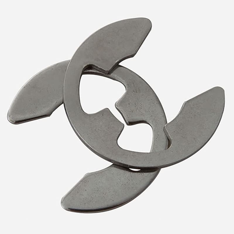 E-Shaped Clamp Ring A2 Stainless Steel Clamp Shaft Fastener Retaining Ring Washer M1.5 M2.5 M3.5 M4 M5-M5 - (Inner Diameter: M7, Number of Pcs: 10Pcs)