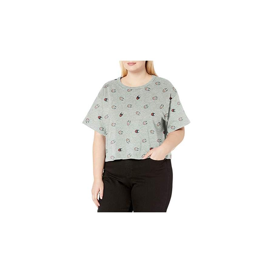 Image of Champion Women's Cropped T-Shirt, Classic Cropped Tee Shirt for Women,Crop Top T Shirts For Women