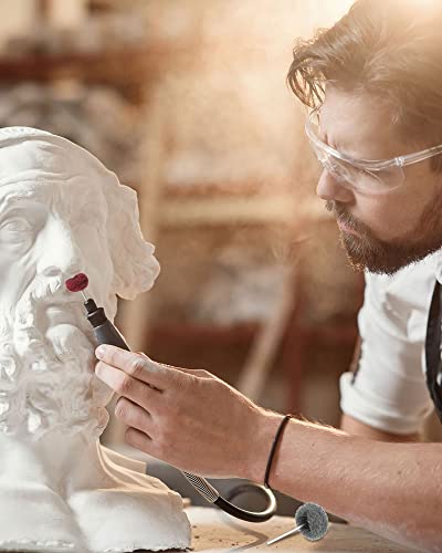 300 Pack Abrasive Wheels 1 Inch Abrasive Wheel Buffing Polishing Wheel Burr Set For Rotary Tool 2.35 Mm Shank Polishing Bits #TOP4