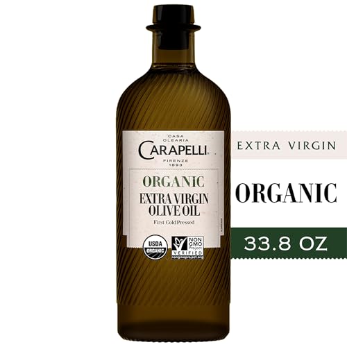 Carapelli Aceite de Oliva Extra Virgen Orgánico 1 L Pack 2 miniatura 3